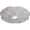Ekena Millwork Rotherham Ceiling Medallion (Canopies up to 3 1/2"), 18"OD x 3 1/2"ID x 1 1/2"P, Ultra Pure White CM17ROUWF - alternate 3